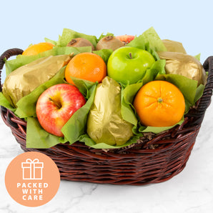 Happy Birthday Harvest Fresh Fruit Basket