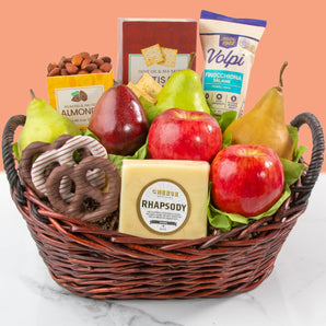 Rhapsody Fruit & Cheese Gift Basket