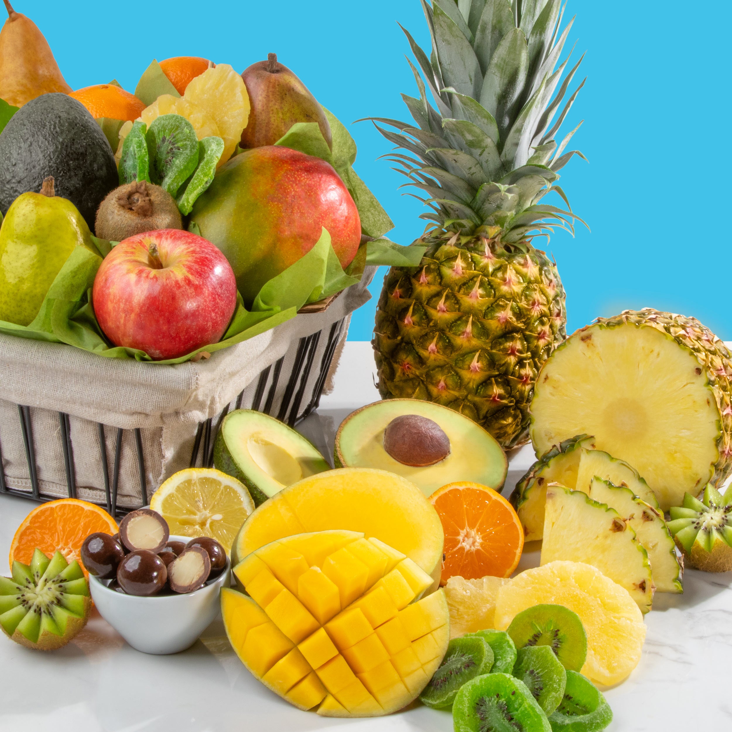 Fruitfully Tropical Vacation Fruit Basket – Fruitfully