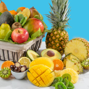 Tropical Vacation Fruit Basket