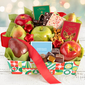 Merry & Bright Classic Christmas Basket