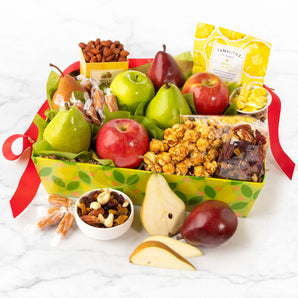 Orchard Delight Fruit and Gourmet Basket
