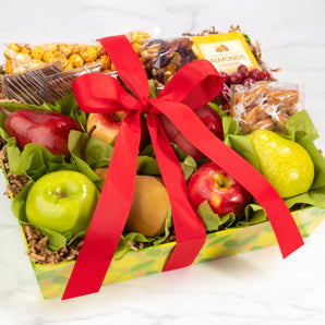 Orchard Delight Fruit and Gourmet Basket