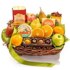 The Deluxe Farmstead Fruit Basket