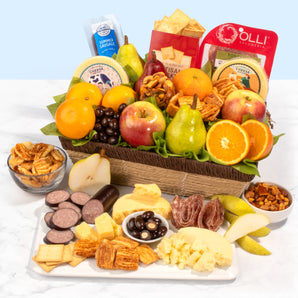 Grand Cheese & Charcuterie Gift Basket