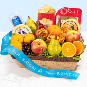 Happy Birthday Sweet & Savory Farmstead Gift Basket