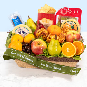 Get Well Sweet & Savory Farmstead Gift Basket