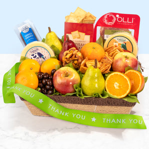 Thank You Sweet & Savory Farmstead Gift Basket