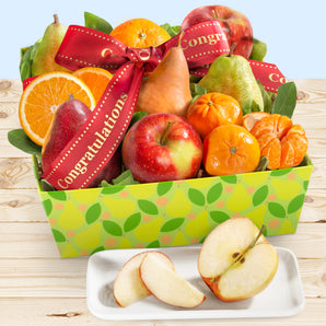 Congratulations Fruit Favorites Basket