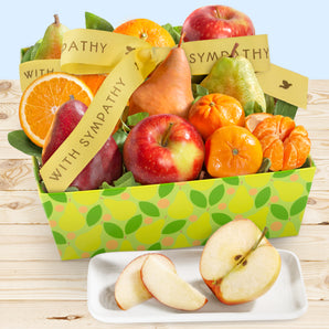 Sympathy Fruit Favorites Basket