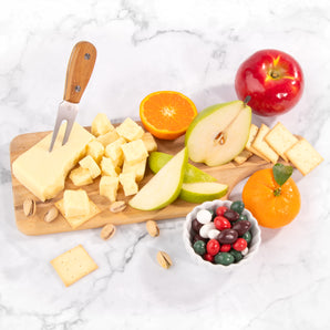 Christmas Fruit & Cheese Gift Basket