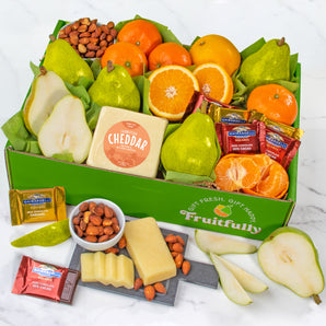 Harvest Favorites Fruit and Gourmet Gift Box