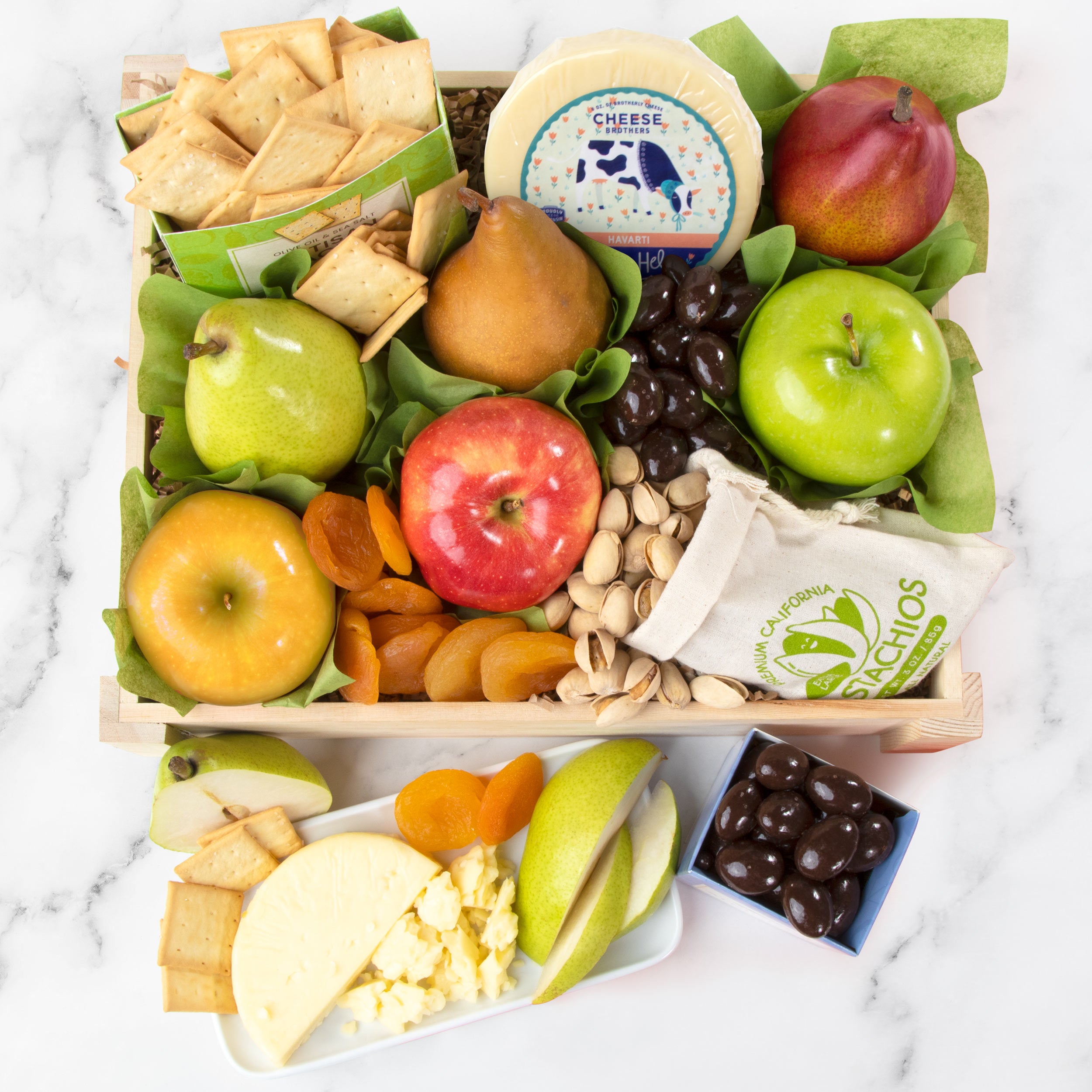Fruitfully Simply Perfect Fruit & Cheese Crate – Fruitfully