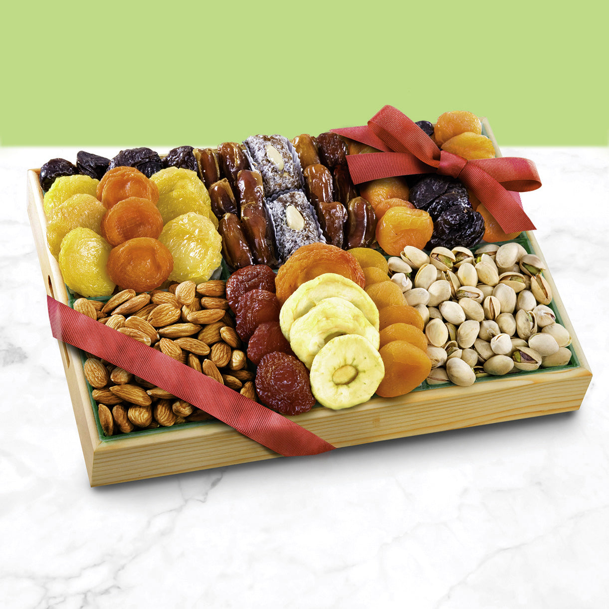 Fruitfully Pacific Coast Deluxe Dried Fruit and Nut Tray – Fruitfully