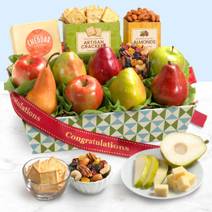 Congratulations Classic Fruit Basket