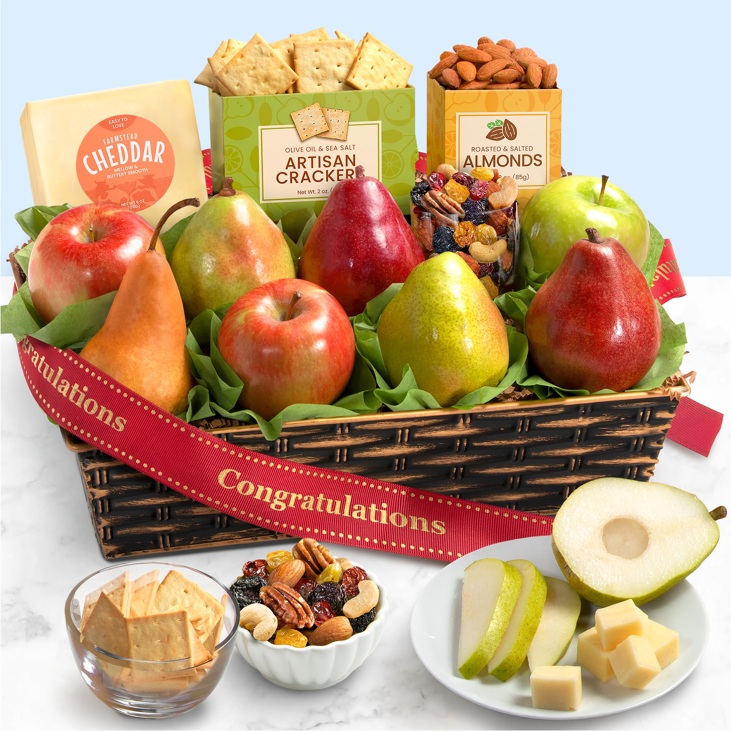 Fruitfully Congratulations Classic Fruit Basket – Fruitfully